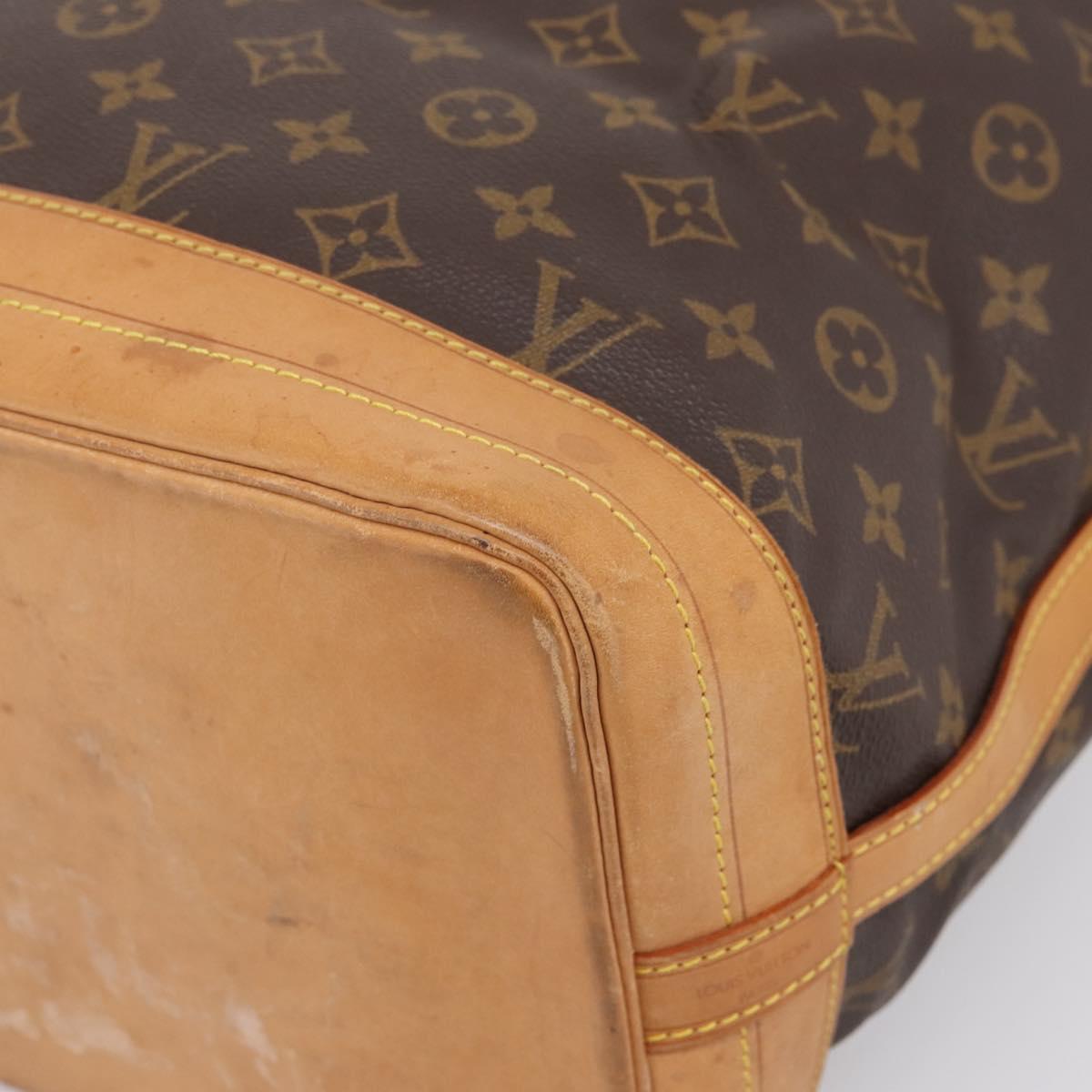 LOUIS VUITTON Monogram Noe Shoulder Bag M42224 LV Auth 203281A