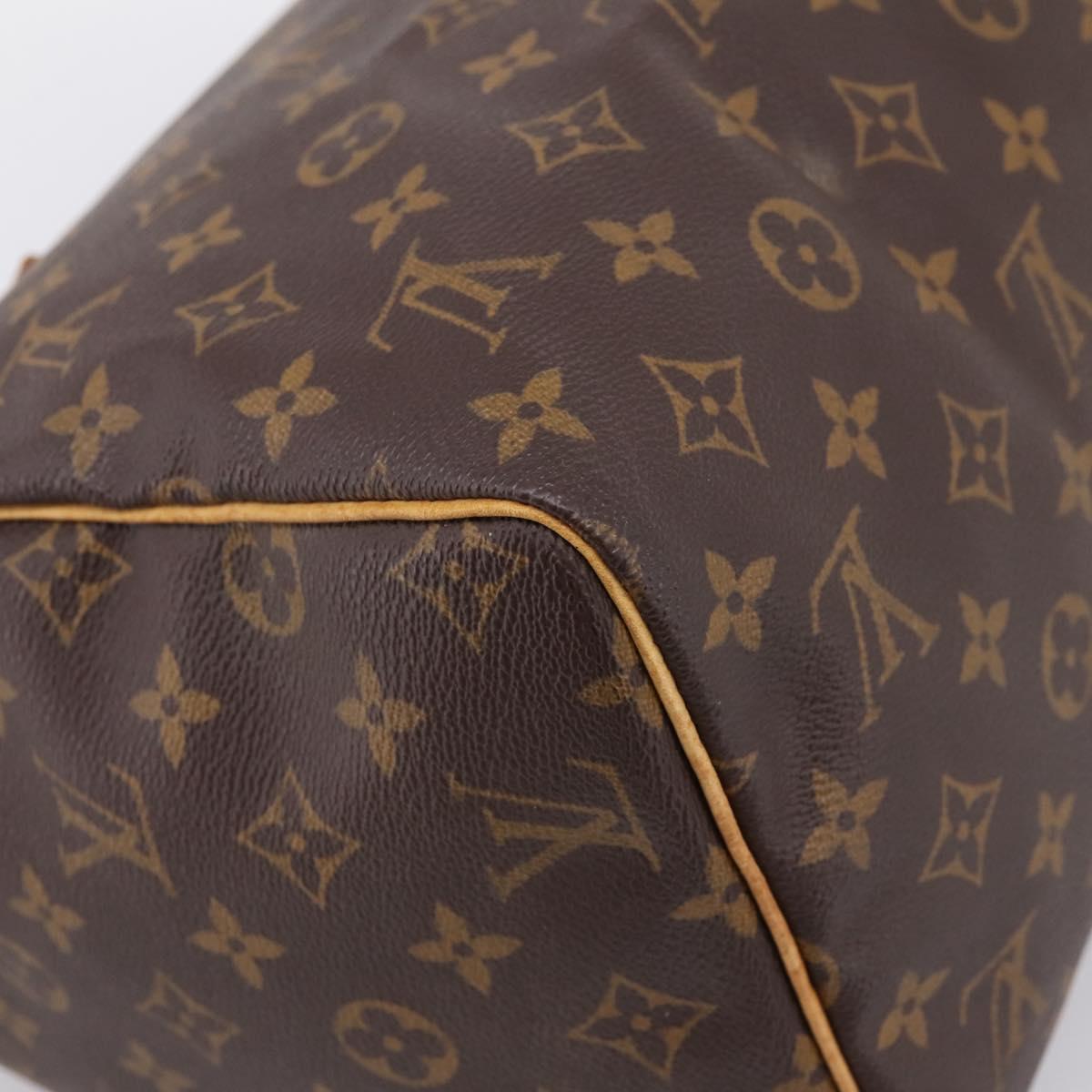 LOUIS VUITTON Monogram Speedy 30 Hand Bag M41526 LV Auth 203284
