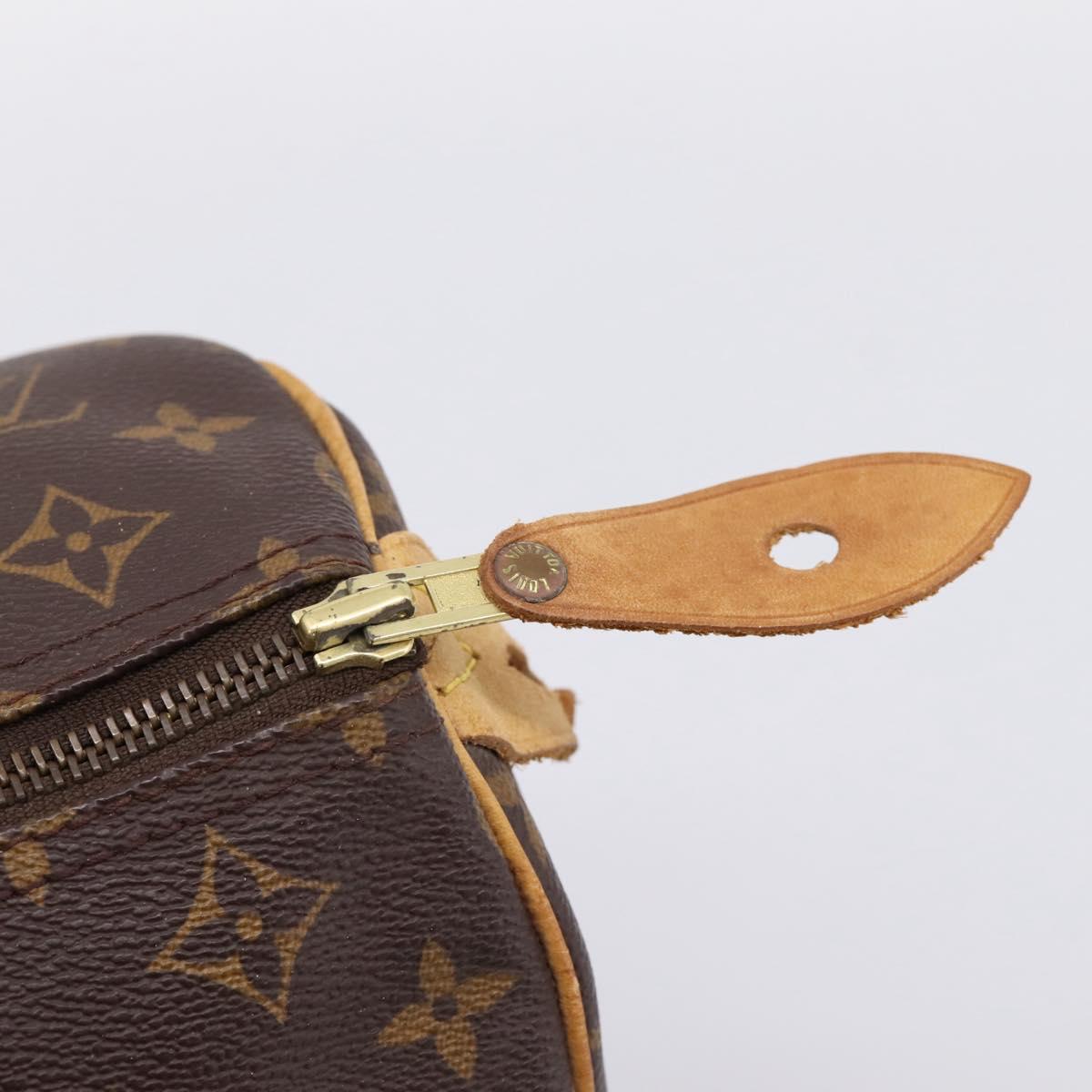 LOUIS VUITTON Monogram Speedy 30 Hand Bag M41526 LV Auth 203284