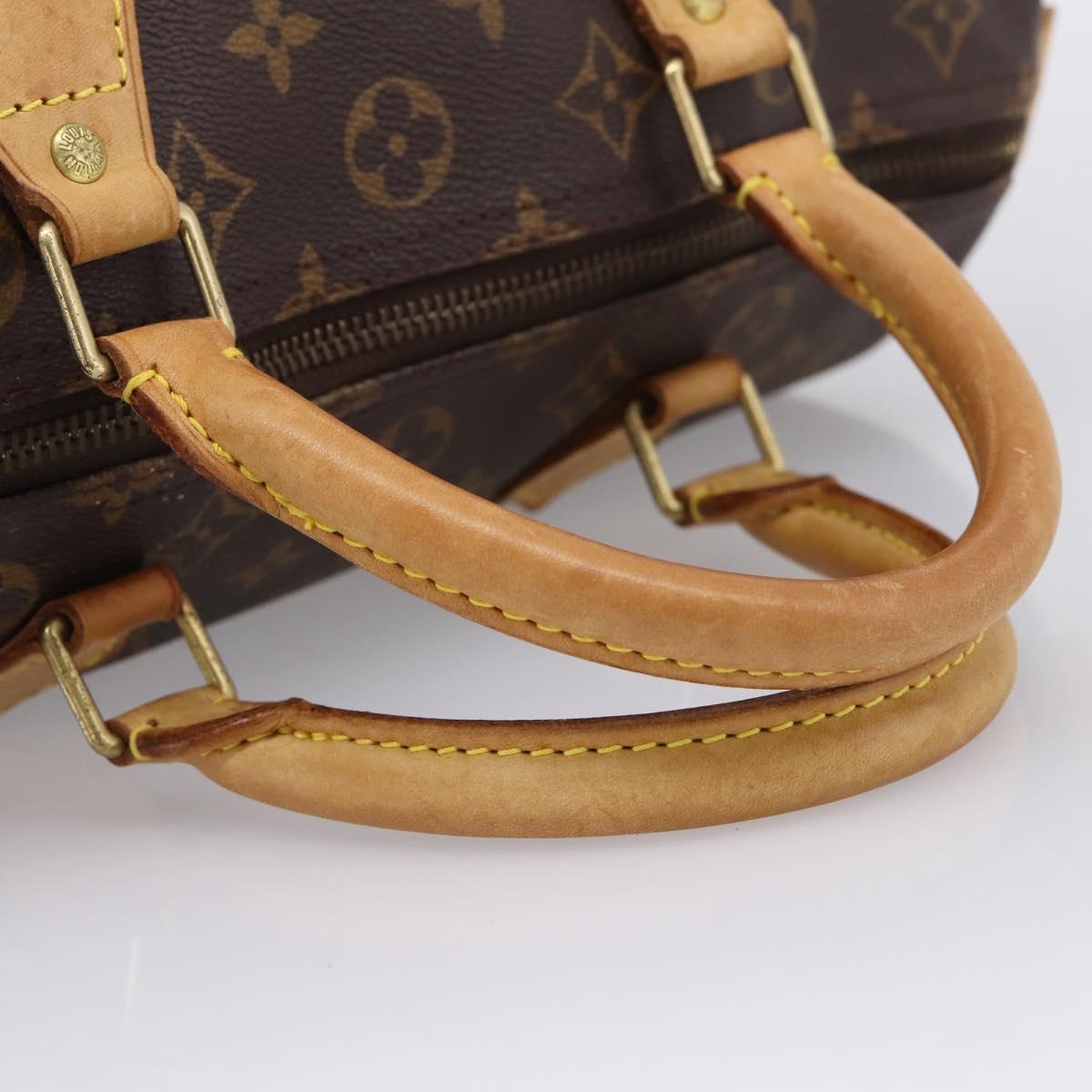 LOUIS VUITTON Monogram Speedy 30 Hand Bag M41526 LV Auth 203284