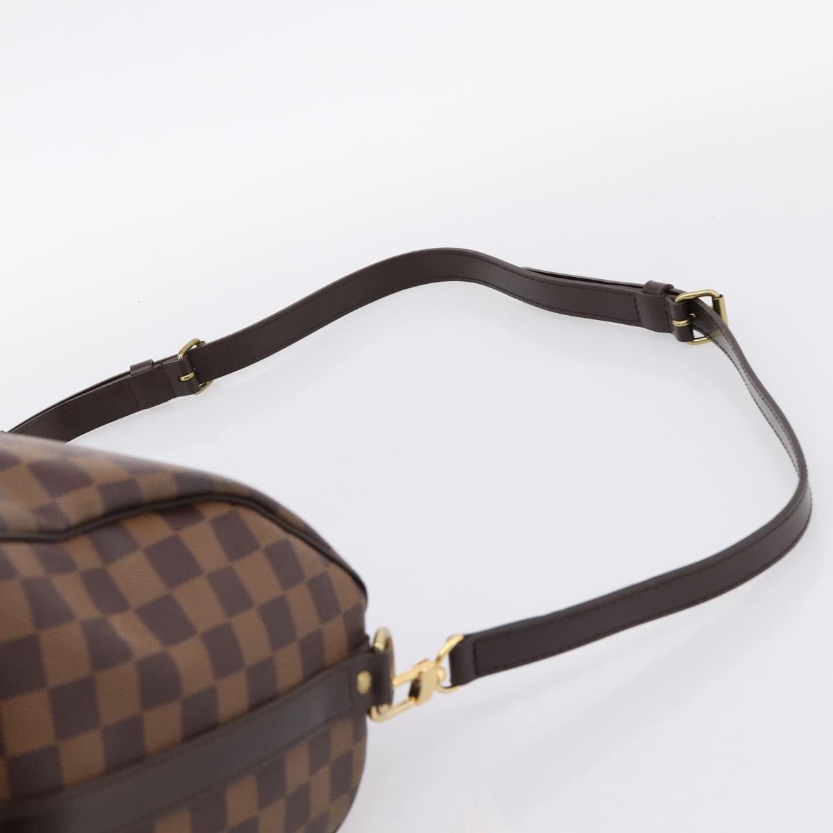 LOUIS VUITTON Damier Ebene Speedy Bandouliere30 Hand Bag N41367 LV Auth 203285V