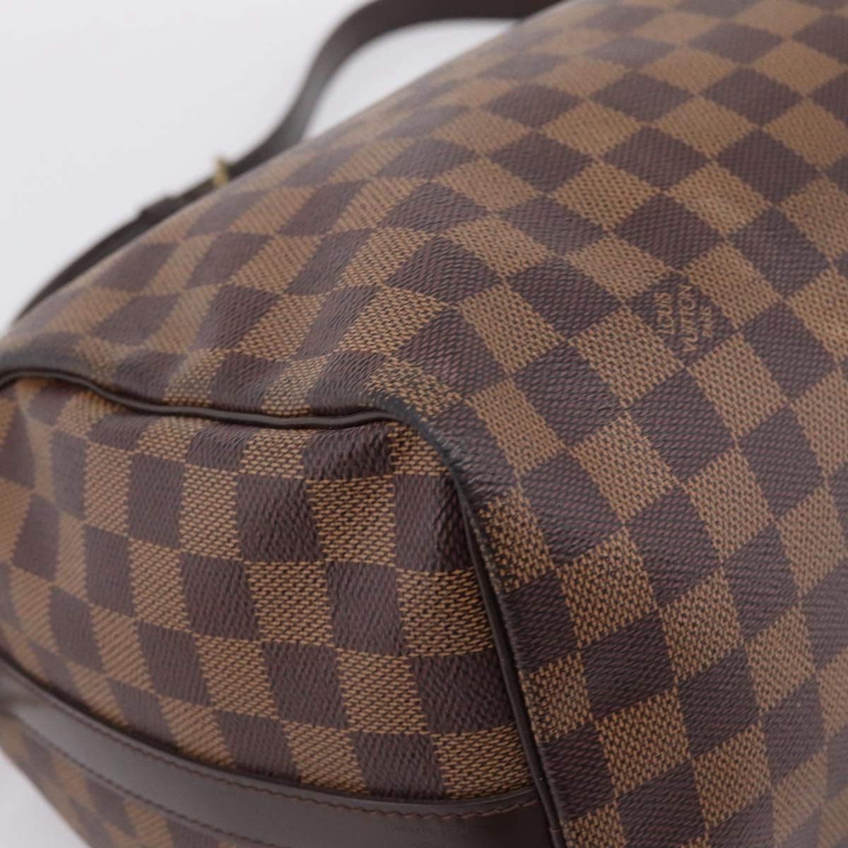LOUIS VUITTON Damier Ebene Speedy Bandouliere30 Hand Bag N41367 LV Auth 203285V