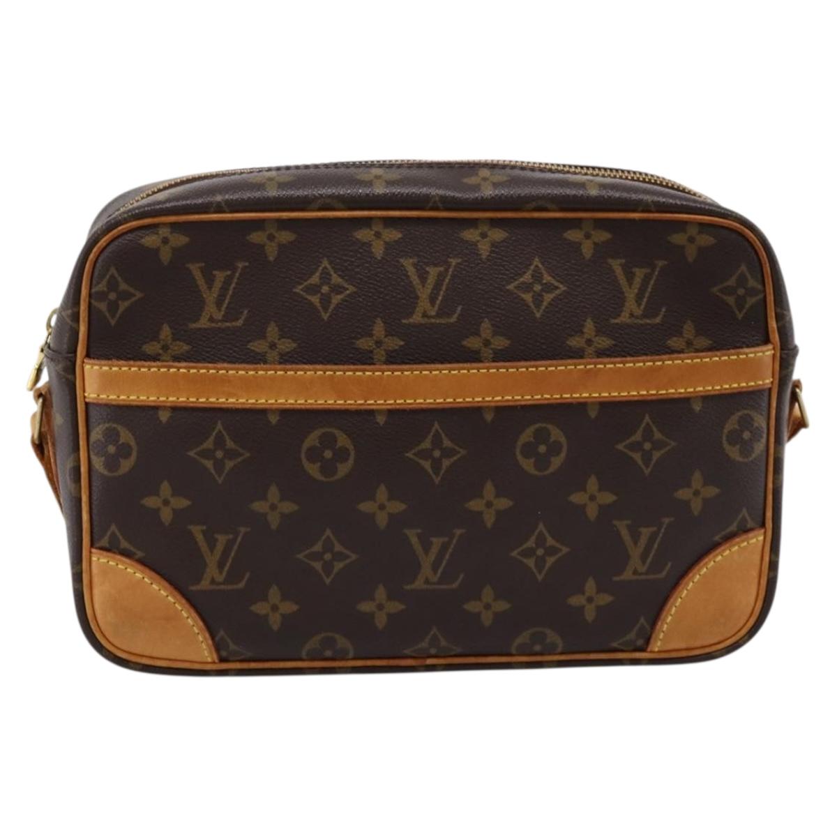 LOUIS VUITTON Monogram Trocadero 27 Shoulder Bag M51274 LV Auth 203286