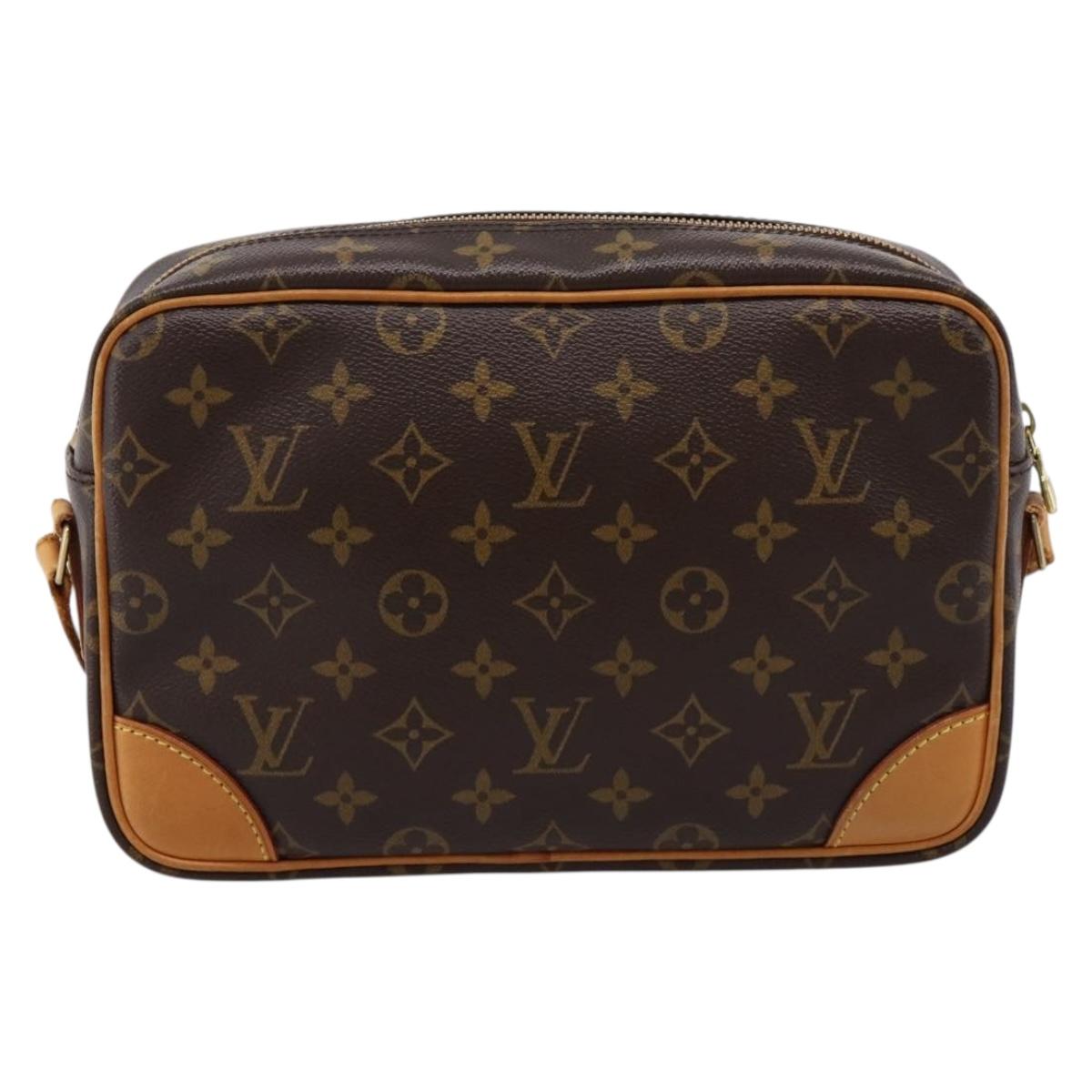 LOUIS VUITTON Monogram Trocadero 27 Shoulder Bag M51274 LV Auth 203286