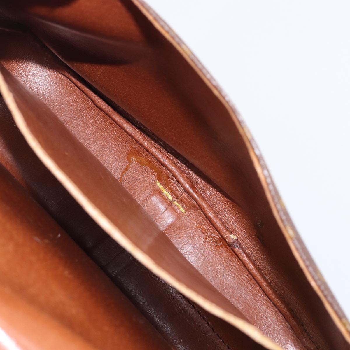 LOUIS VUITTON Monogram Cartouchiere GM Shoulder Bag M51252 LV Auth 203287A