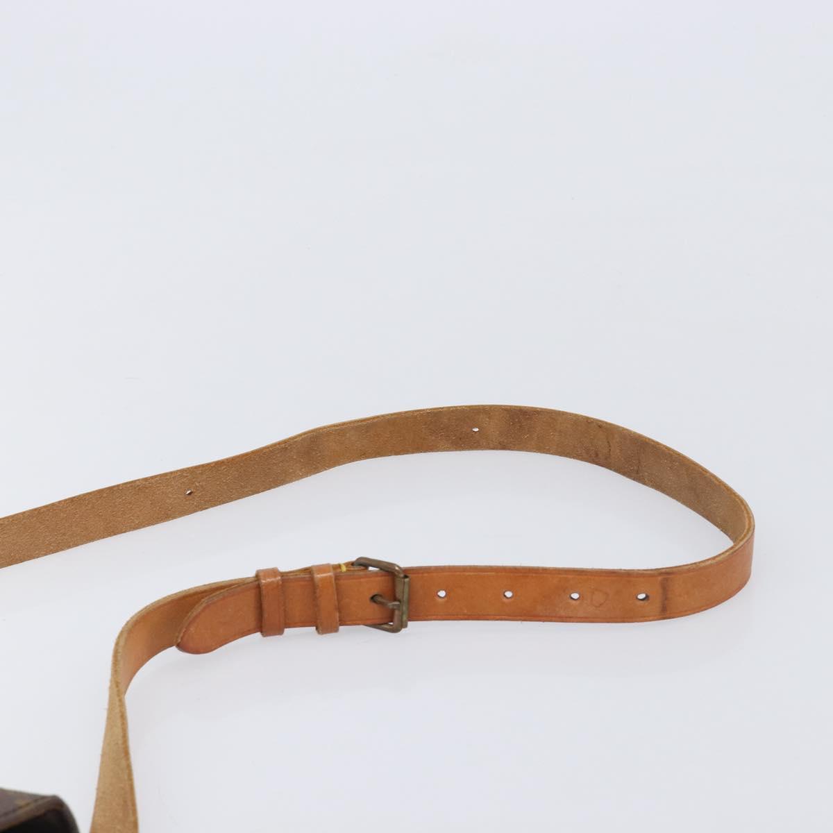 LOUIS VUITTON Monogram Cartouchiere GM Shoulder Bag M51252 LV Auth 203287A