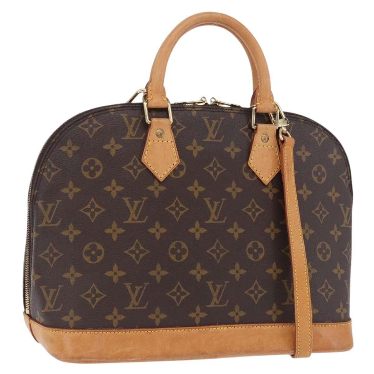 LOUIS VUITTON Monogram Alma Hand Bag M51130 LV Auth 203288V