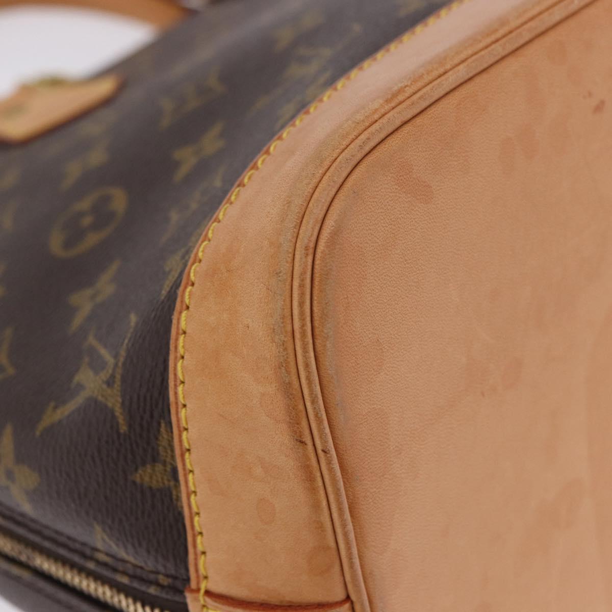 LOUIS VUITTON Monogram Alma Hand Bag M51130 LV Auth 203288V