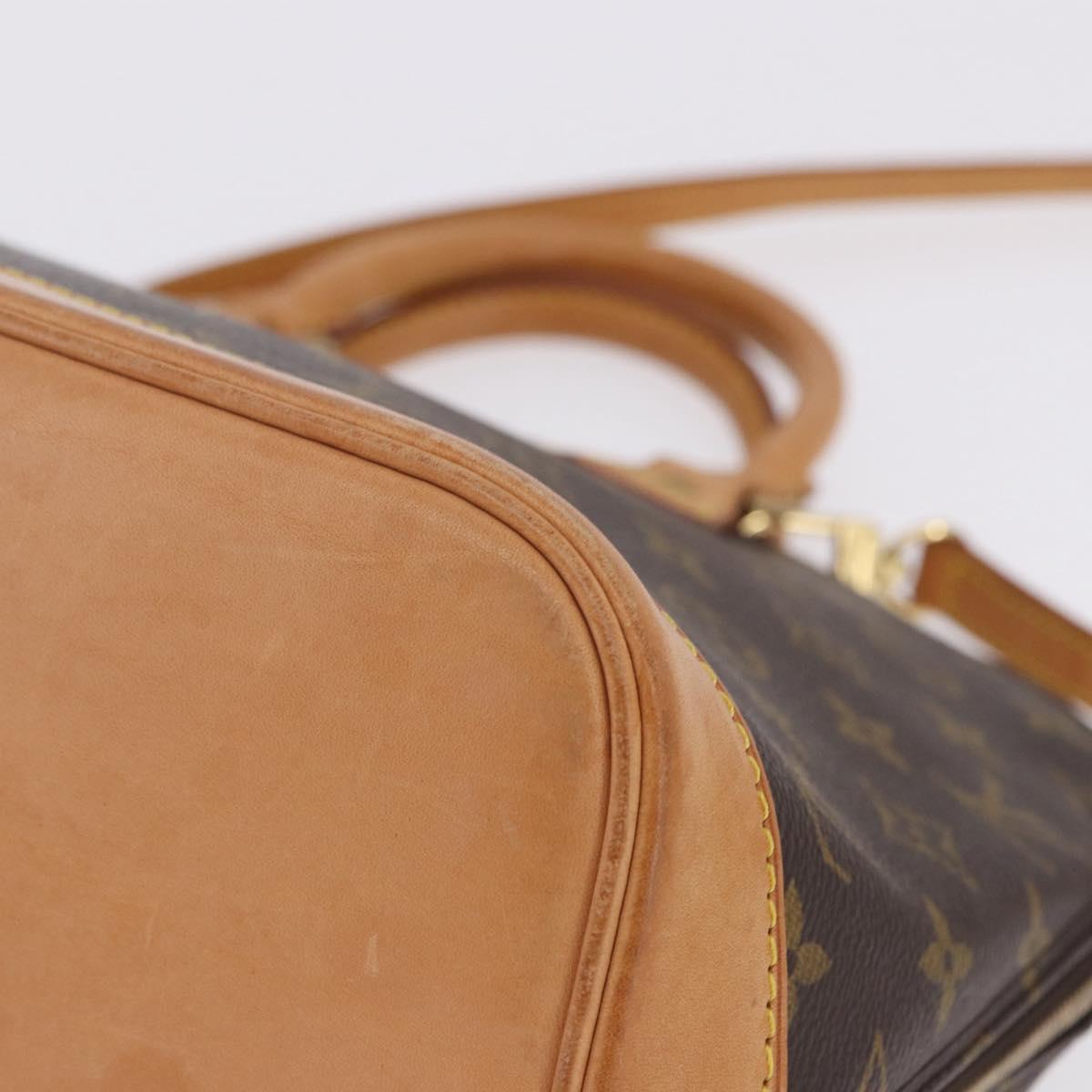 LOUIS VUITTON Monogram Alma Hand Bag M51130 LV Auth 203288V