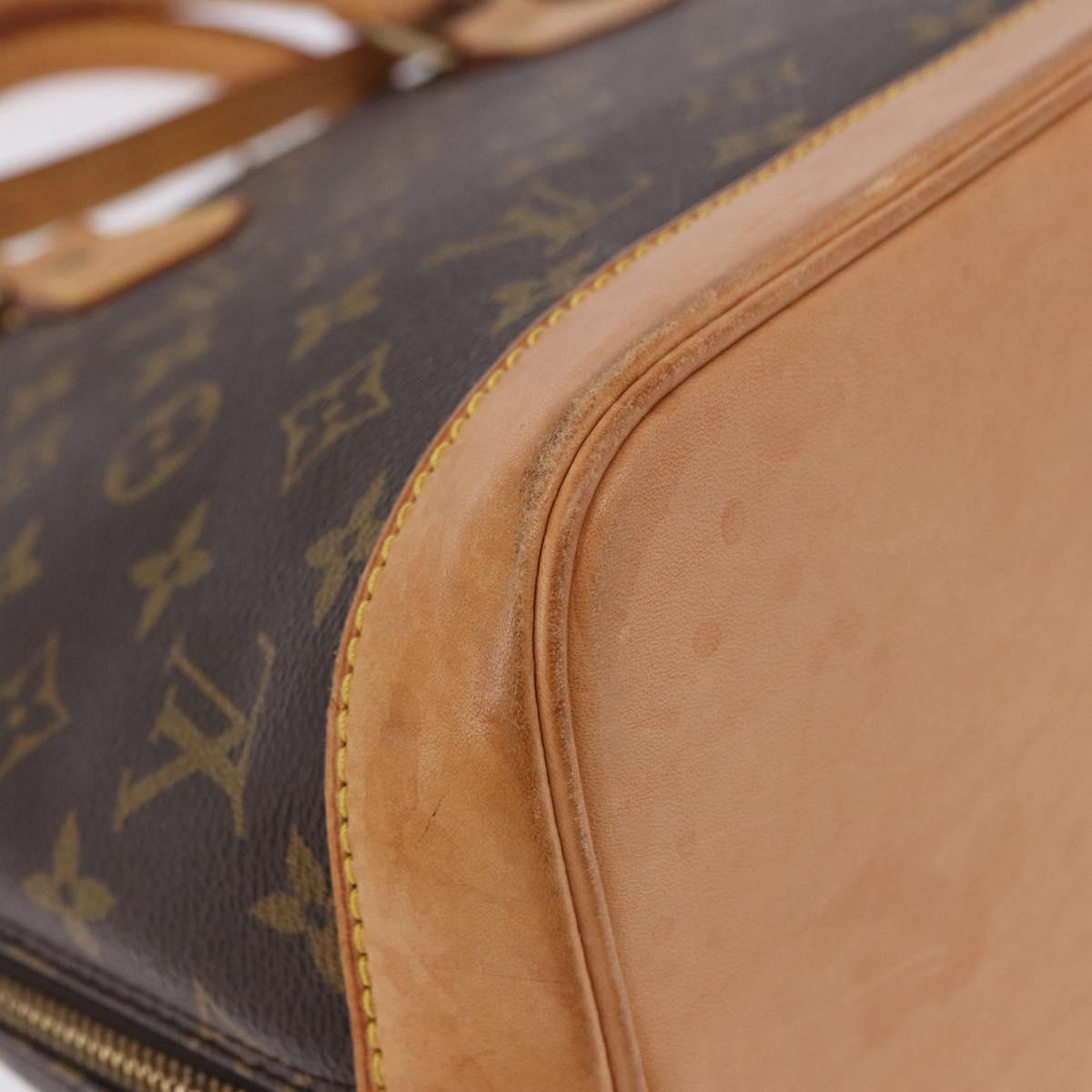 LOUIS VUITTON Monogram Alma Hand Bag M51130 LV Auth 203288V