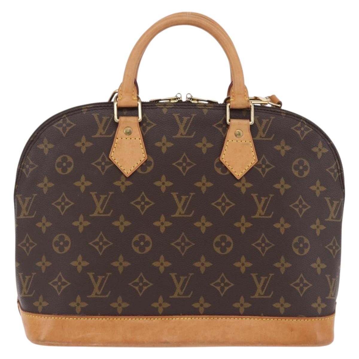 LOUIS VUITTON Monogram Alma Hand Bag M51130 LV Auth 203288V