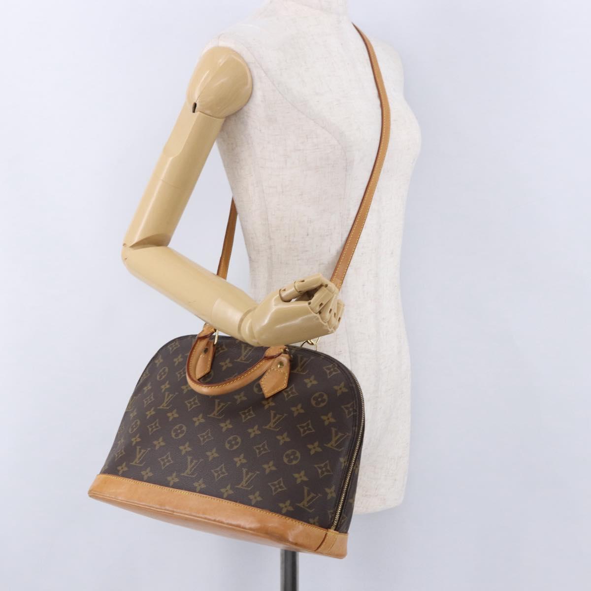 LOUIS VUITTON Monogram Alma Hand Bag M51130 LV Auth 203288V