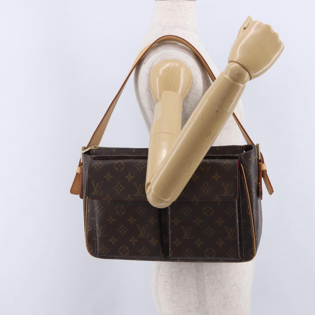LOUIS VUITTON Monogram Viva Cite GM Shoulder Bag M51163 LV Auth 203290SAV