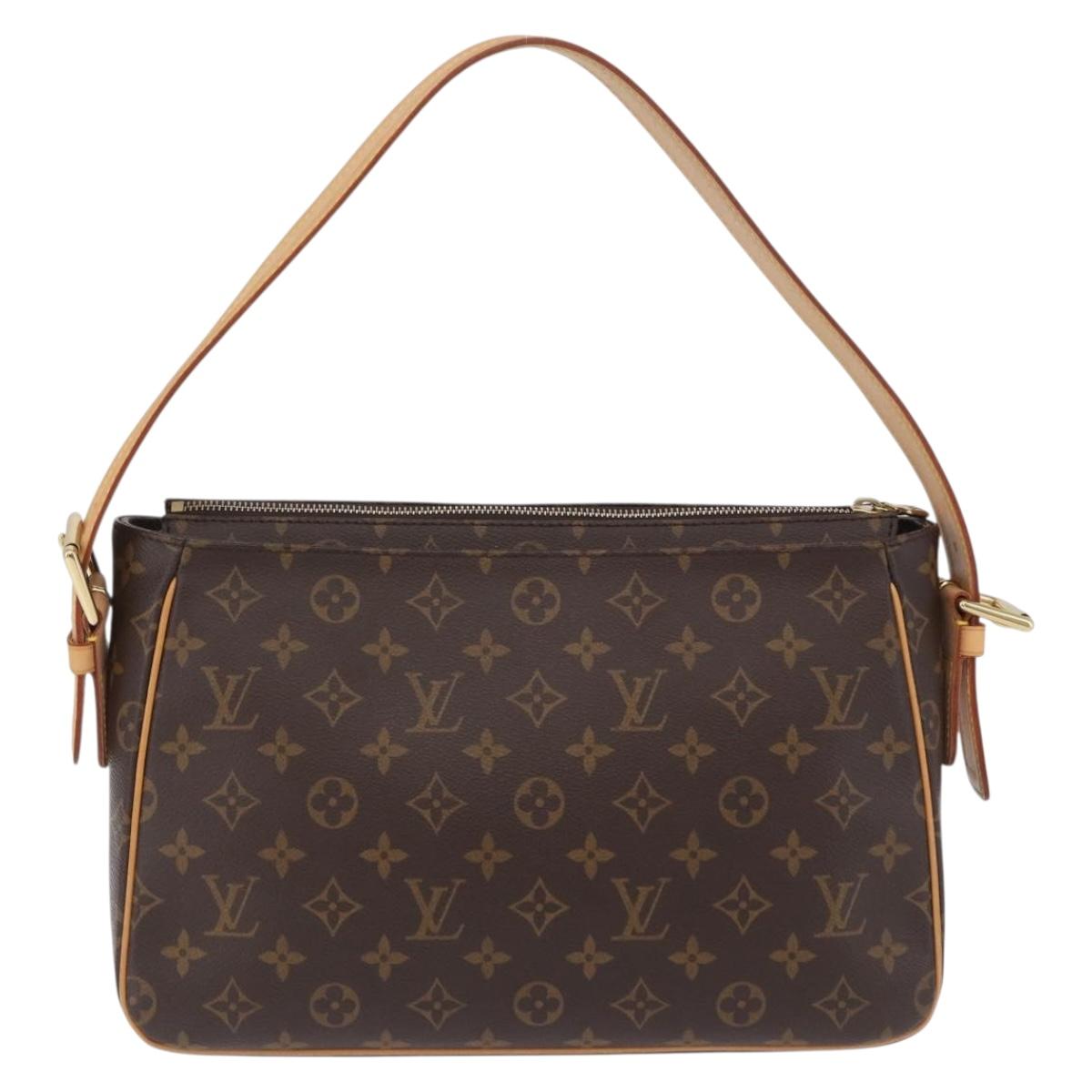LOUIS VUITTON Monogram Viva Cite GM Shoulder Bag M51163 LV Auth 203290SAV