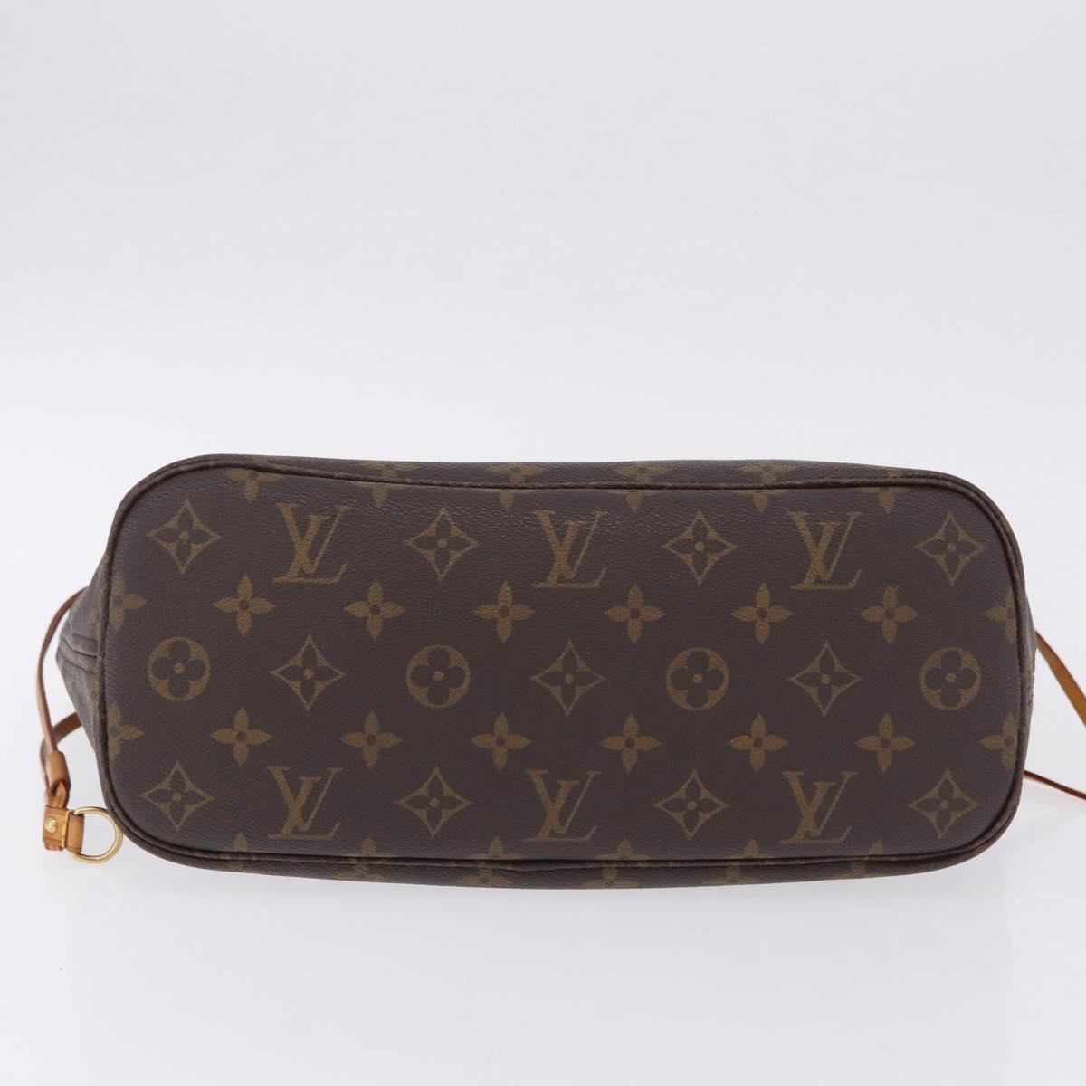 LOUIS VUITTON Monogram Neverfull PM Tote Bag M40155 LV Auth 203291A