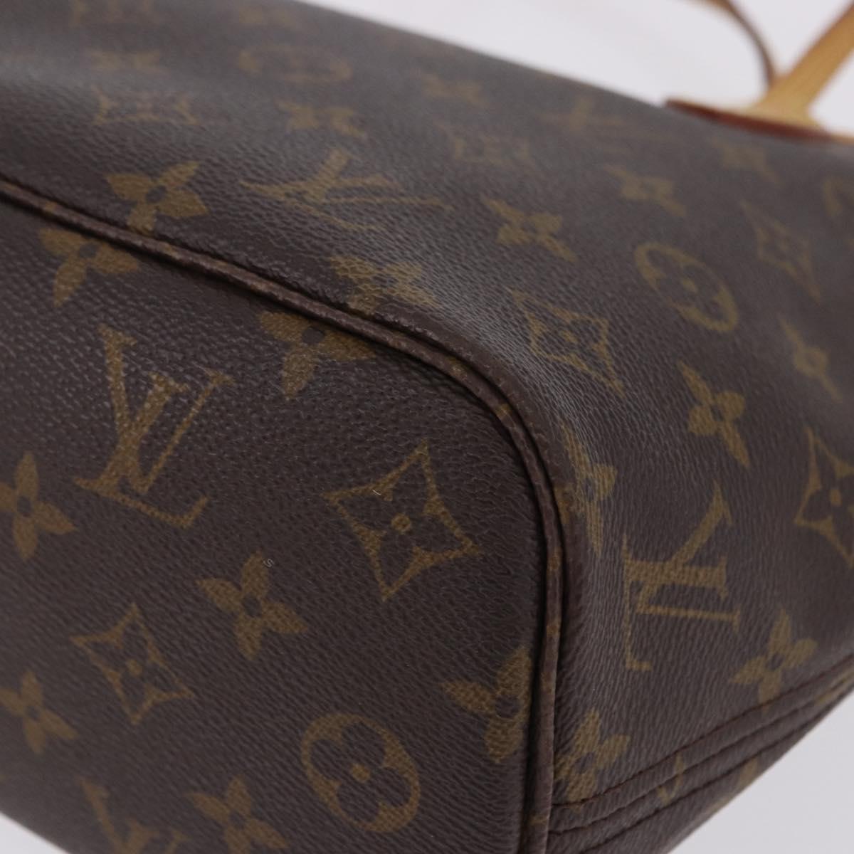 LOUIS VUITTON Monogram Neverfull PM Tote Bag M40155 LV Auth 203291A