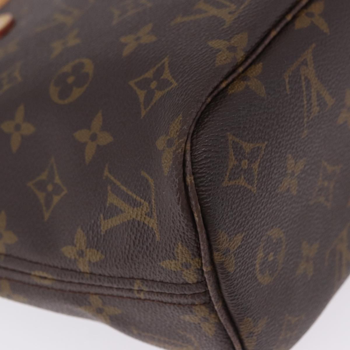 LOUIS VUITTON Monogram Neverfull PM Tote Bag M40155 LV Auth 203291A