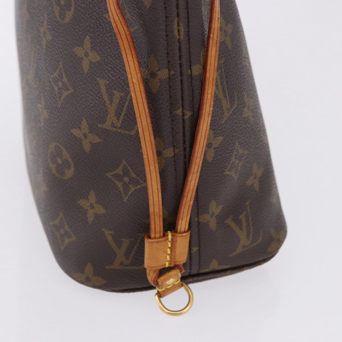 LOUIS VUITTON Monogram Neverfull PM Tote Bag M40155 LV Auth 203291A