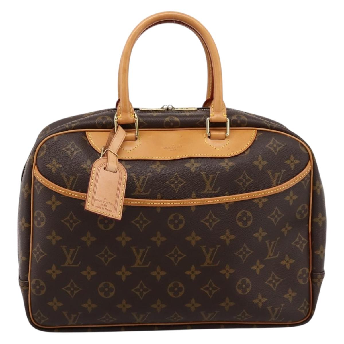 LOUIS VUITTON Monogram Deauville Hand Bag M47270 LV Auth 203292V