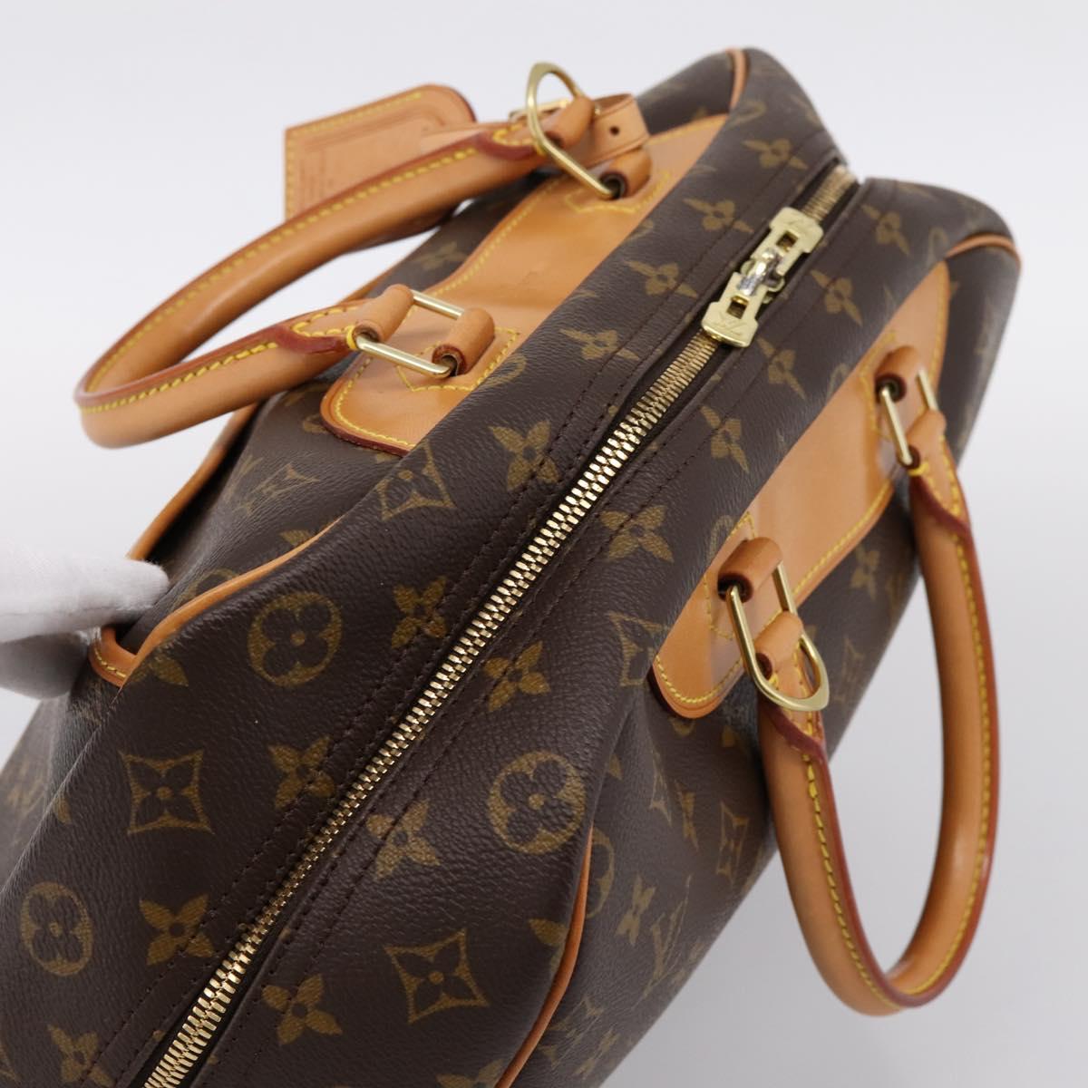 LOUIS VUITTON Monogram Deauville Hand Bag M47270 LV Auth 203292V