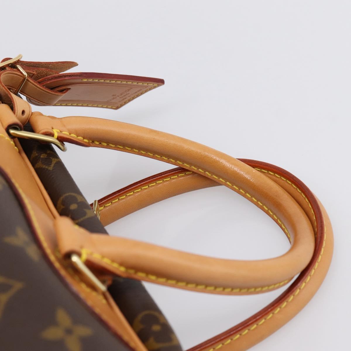 LOUIS VUITTON Monogram Deauville Hand Bag M47270 LV Auth 203292V