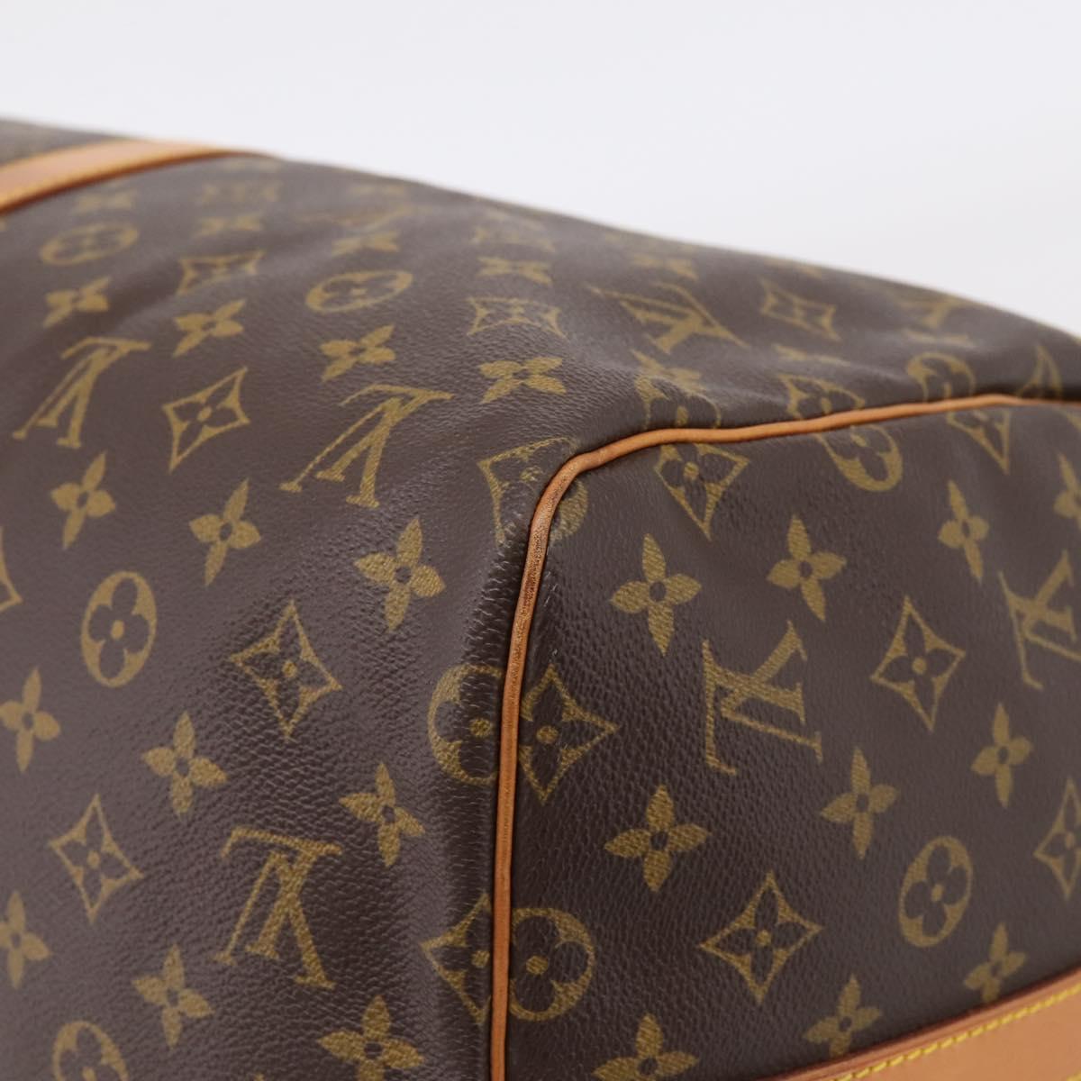 LOUIS VUITTON Monogram Keepall Bandouliere55 Boston Bag M41414 LV Auth 203295V