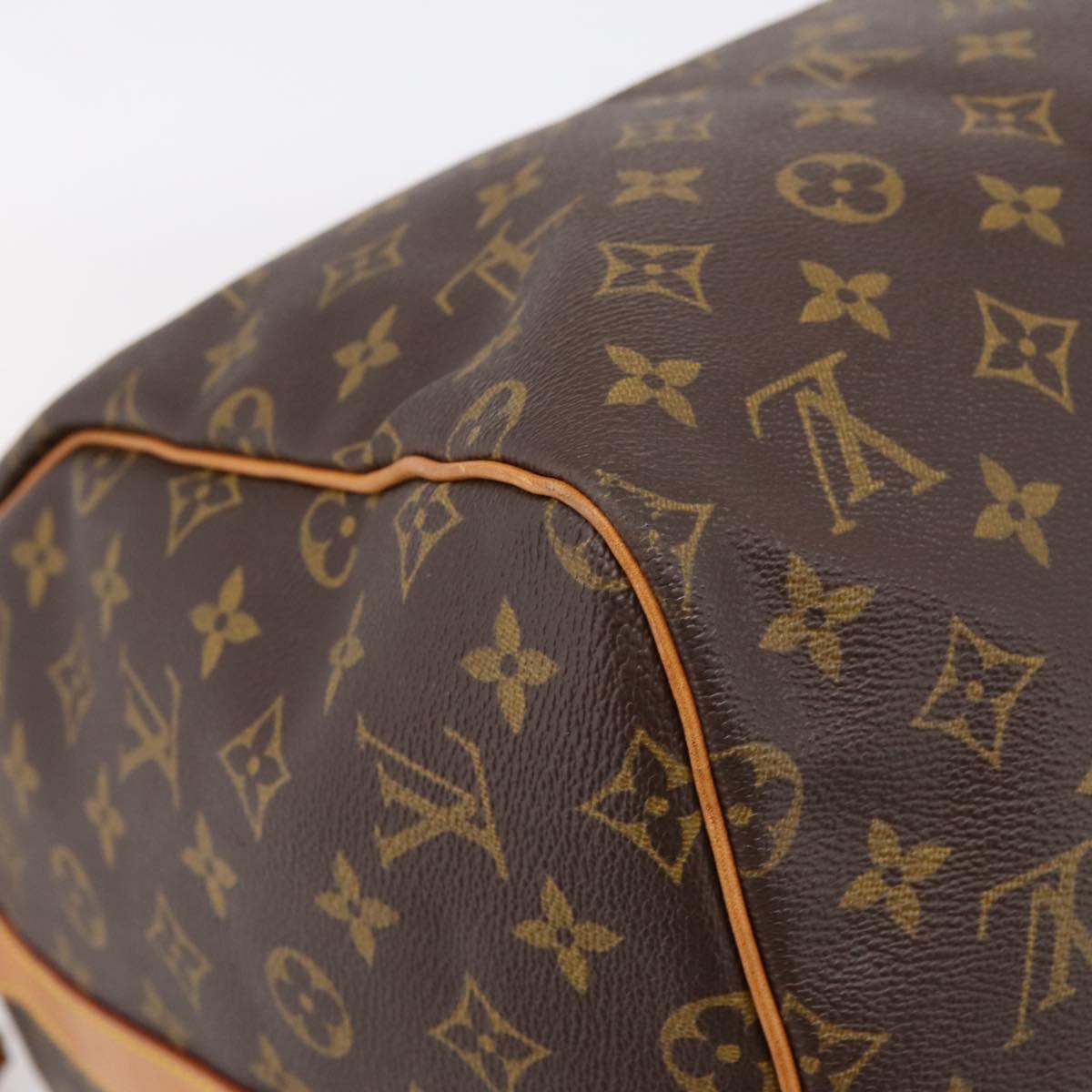 LOUIS VUITTON Monogram Keepall Bandouliere55 Boston Bag M41414 LV Auth 203295V