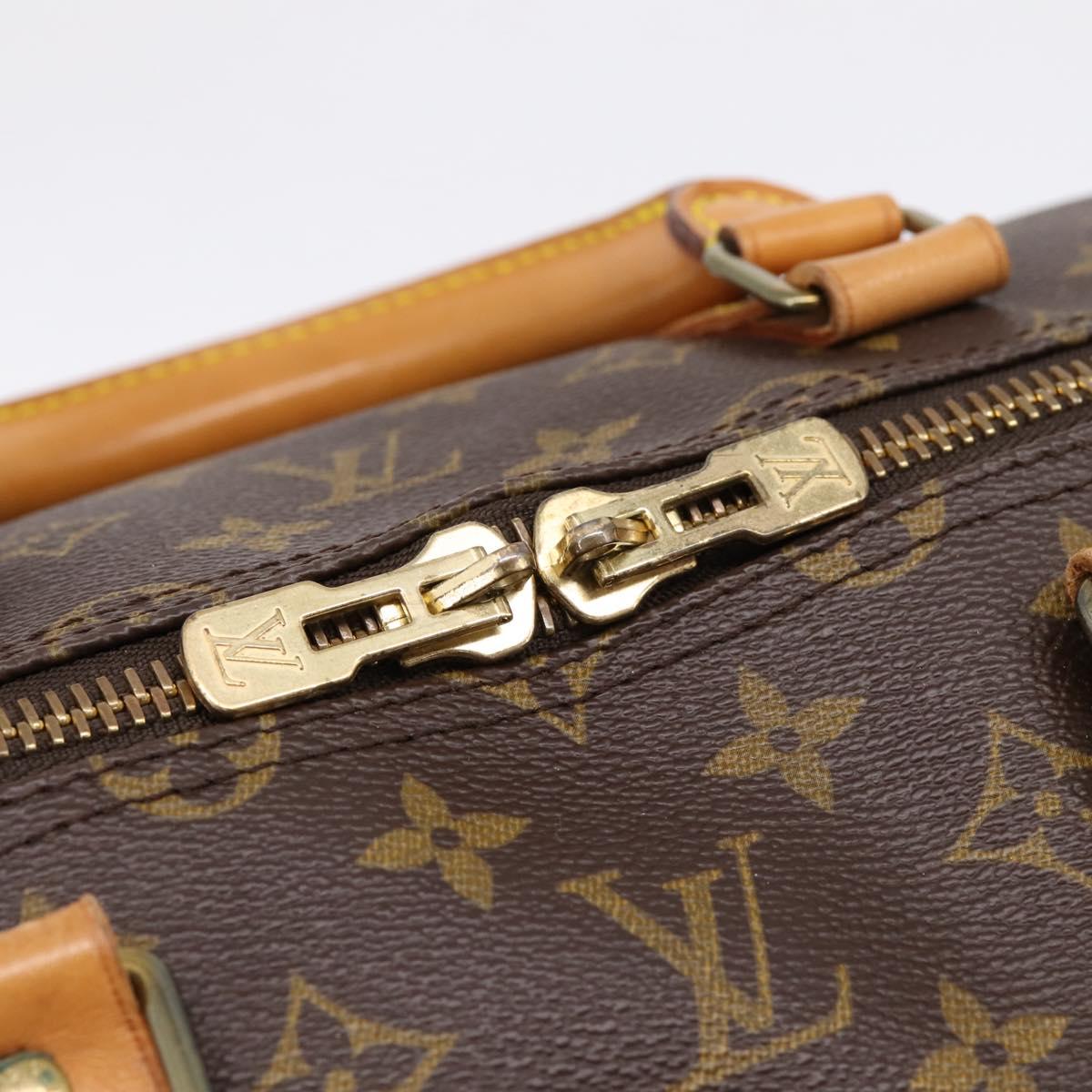 LOUIS VUITTON Monogram Keepall Bandouliere55 Boston Bag M41414 LV Auth 203295V
