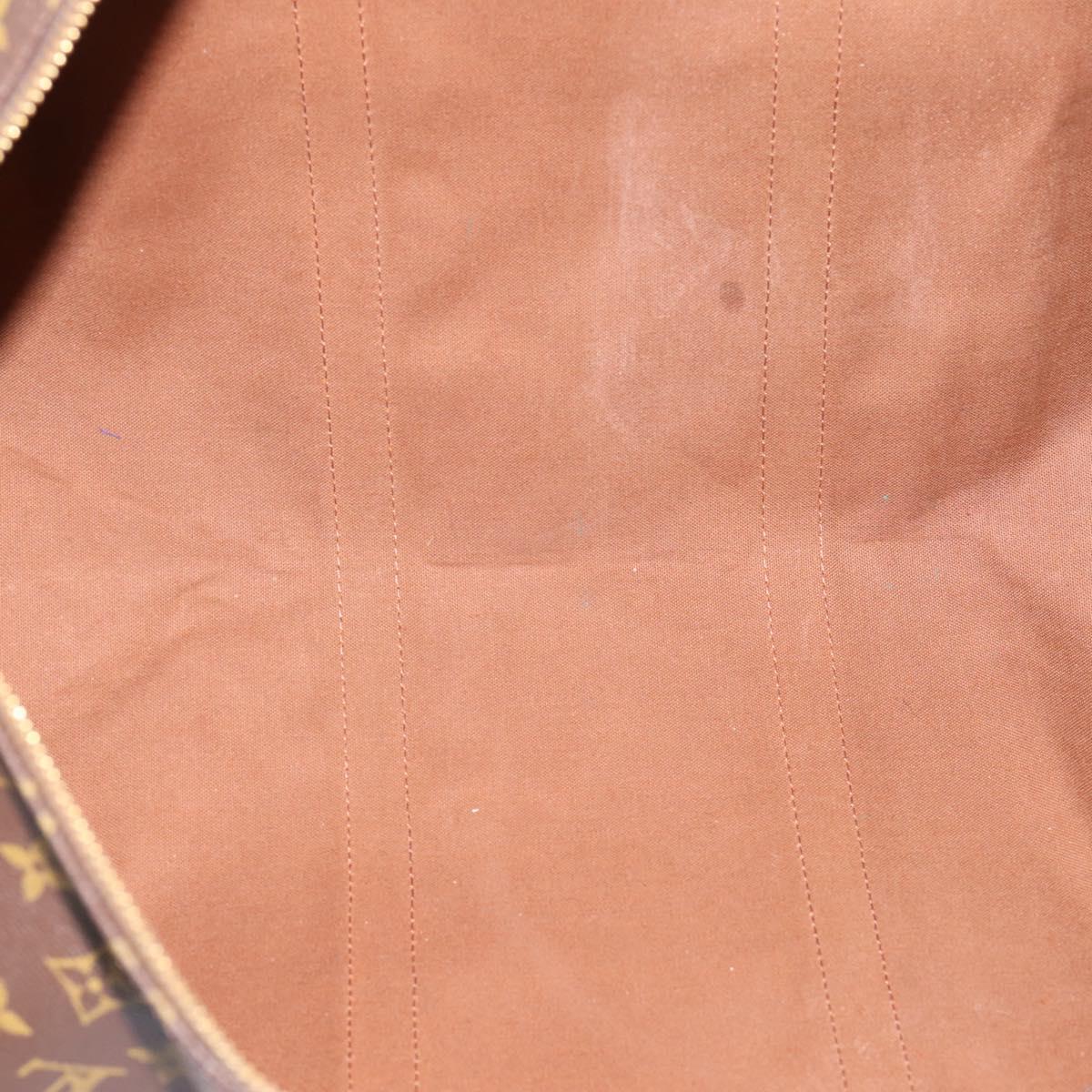 LOUIS VUITTON Monogram Keepall Bandouliere55 Boston Bag M41414 LV Auth 203295V