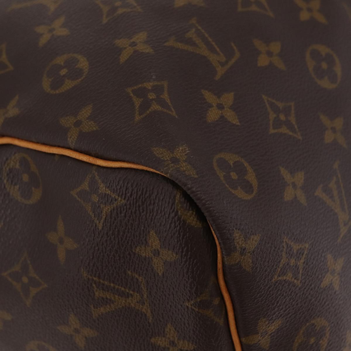 LOUIS VUITTON Monogram Keepall 60 Boston Bag M41422 LV Auth 203296A