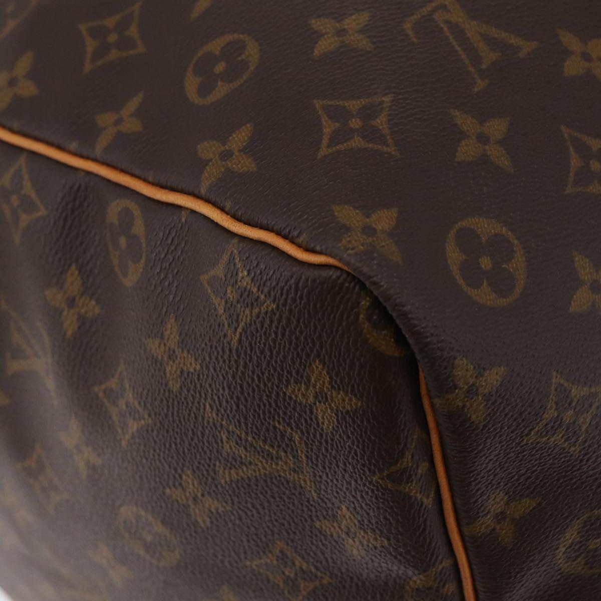 LOUIS VUITTON Monogram Keepall 60 Boston Bag M41422 LV Auth 203296A