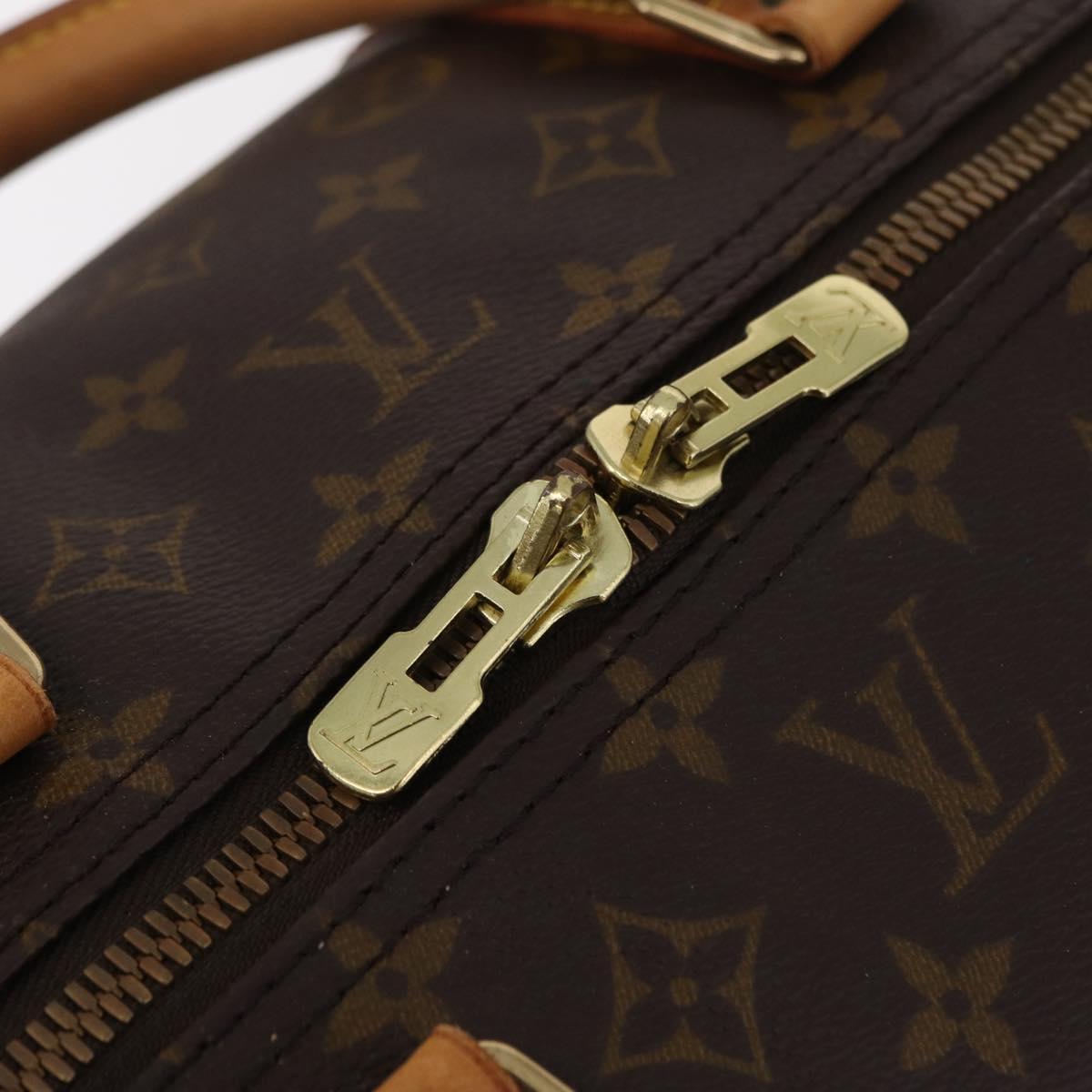 LOUIS VUITTON Monogram Keepall 60 Boston Bag M41422 LV Auth 203296A