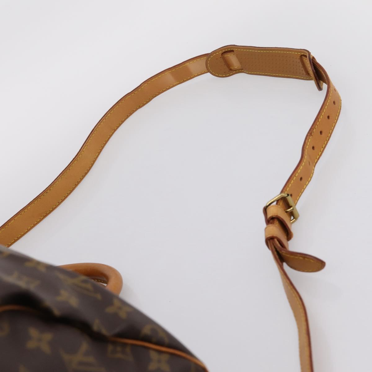 LOUIS VUITTON Monogram Keepall Bandouliere55 Boston Bag M41414 LV Auth 203297A