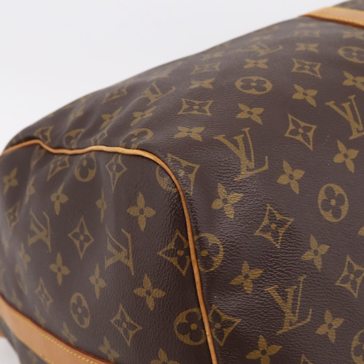 LOUIS VUITTON Monogram Keepall Bandouliere55 Boston Bag M41414 LV Auth 203297A