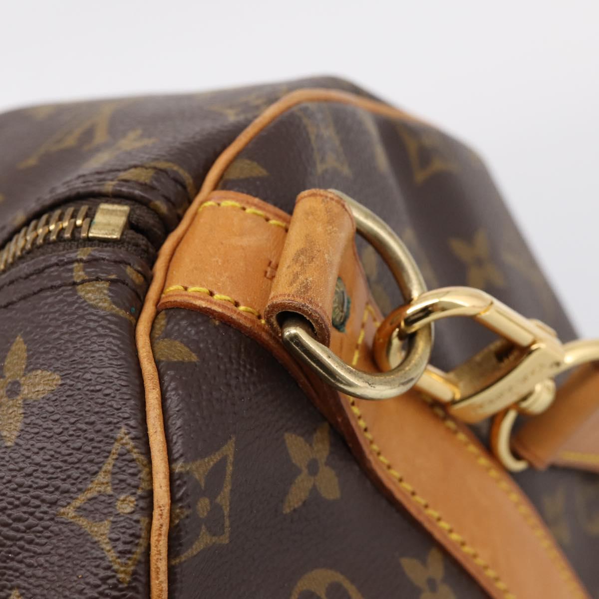 LOUIS VUITTON Monogram Keepall Bandouliere55 Boston Bag M41414 LV Auth 203297A