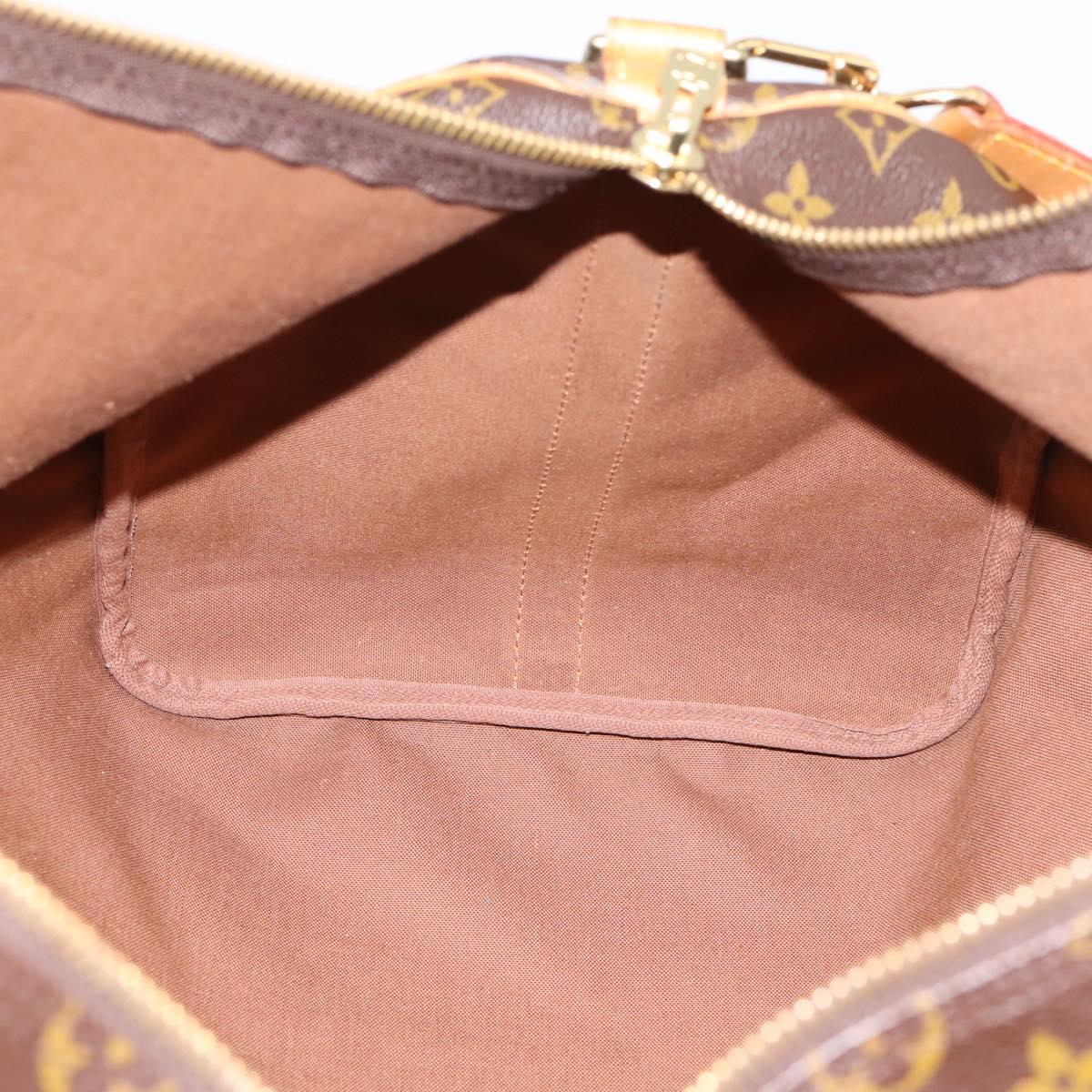 LOUIS VUITTON Monogram Keepall Bandouliere55 Boston Bag M41414 LV Auth 203297A