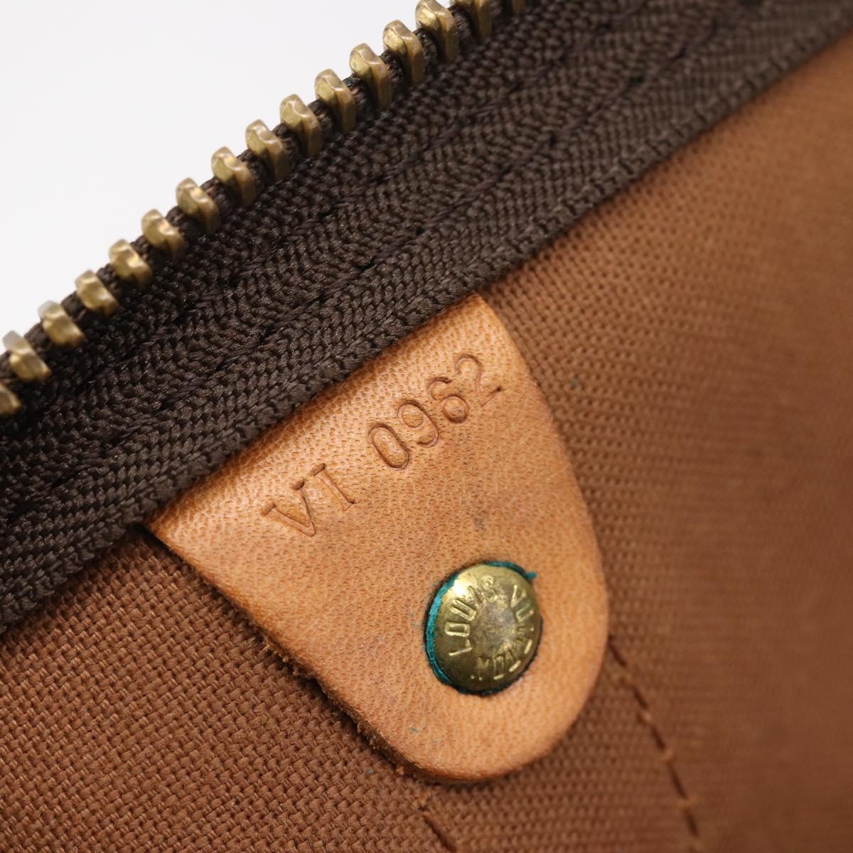 LOUIS VUITTON Monogram Keepall Bandouliere55 Boston Bag M41414 LV Auth 203297A