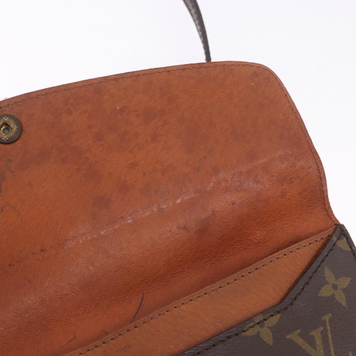 LOUIS VUITTON Monogram Double Rabat Shoulder Bag M51815 LV Auth 203299