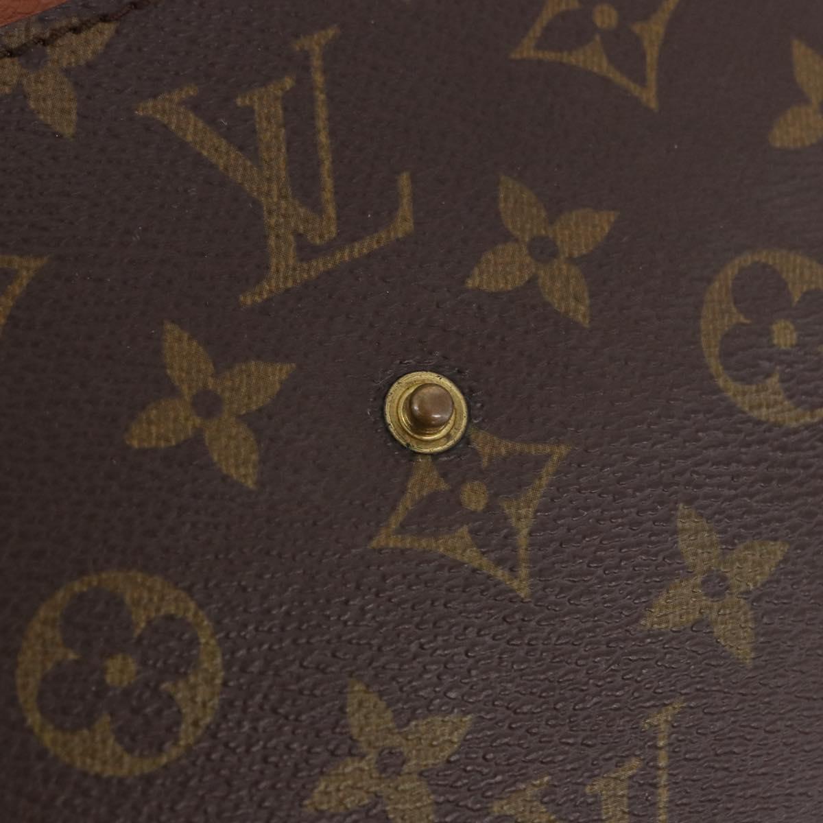 LOUIS VUITTON Monogram Double Rabat Shoulder Bag M51815 LV Auth 203299