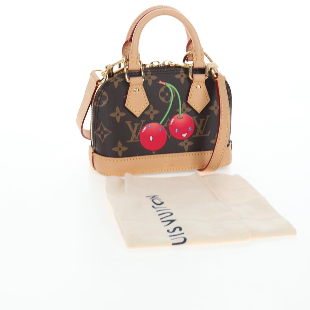 LOUIS VUITTON Monogram Cherry LVxYK Nano Alma Hand Bag M13416 LV Auth 203301SM