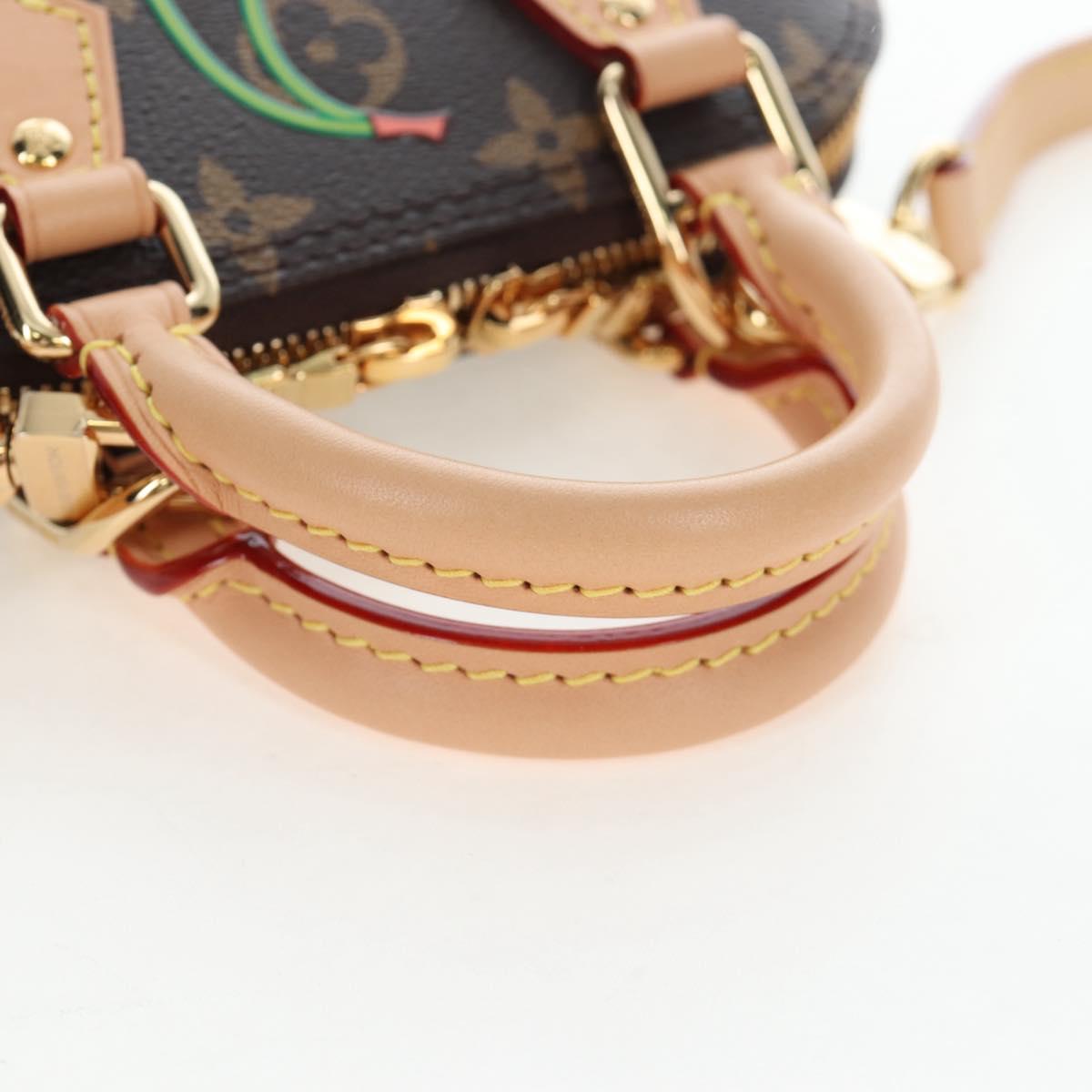 LOUIS VUITTON Monogram Cherry LVxYK Nano Alma Hand Bag M13416 LV Auth 203301SM