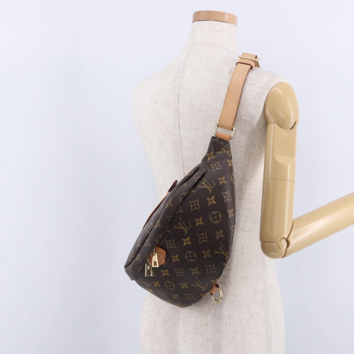 LOUIS VUITTON Monogram Bum Bag Shoulder Bag M43644 LV Auth 203302SAV