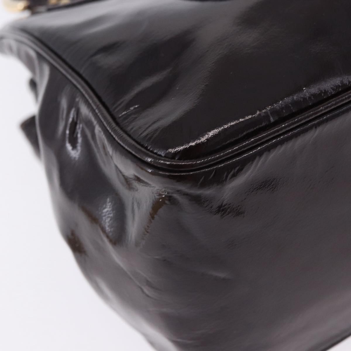 LOUIS VUITTON Cruise Line Sack Bicolour Bag Patent Leather LV Auth 203305V