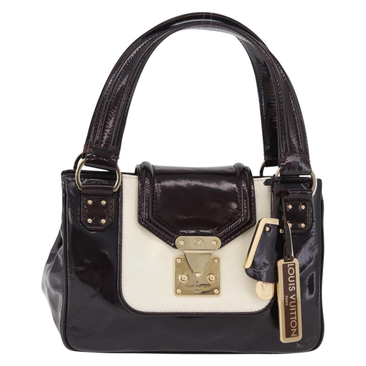 LOUIS VUITTON Cruise Line Sack Bicolour Bag Patent Leather LV Auth 203305V