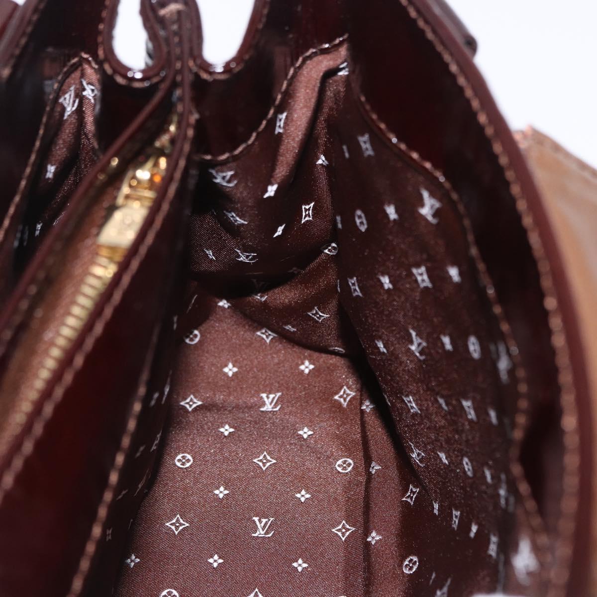 LOUIS VUITTON Cruise Line Sack Bicolour Bag Patent Leather LV Auth 203305V