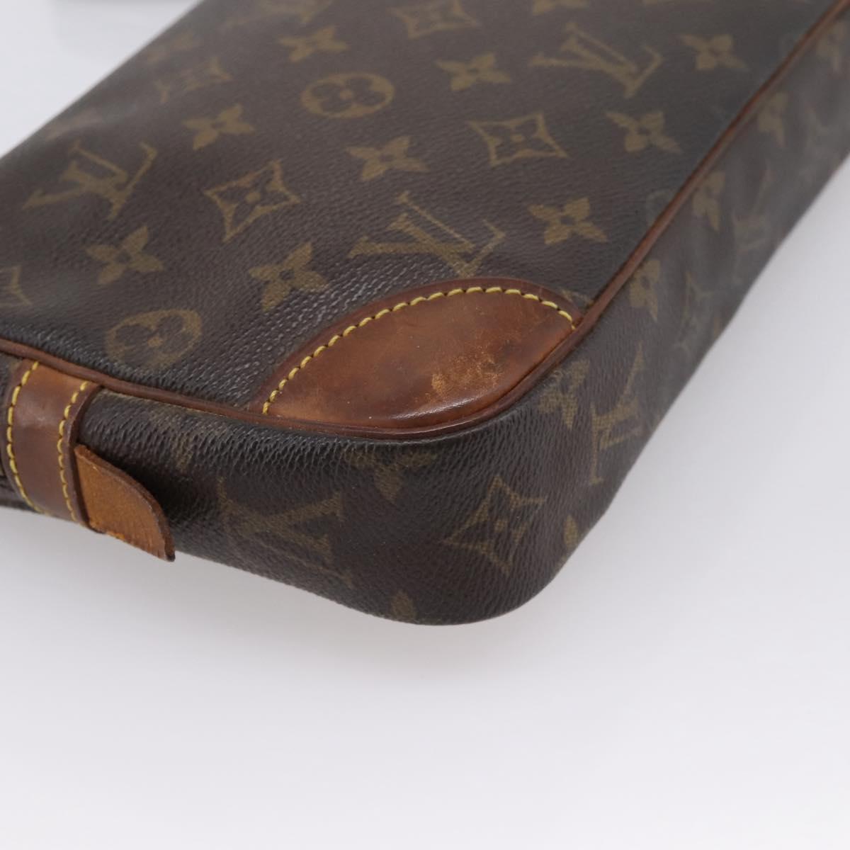 LOUIS VUITTON Monogram Marly Dragonne GM Clutch Bag M51825 LV Auth 203306