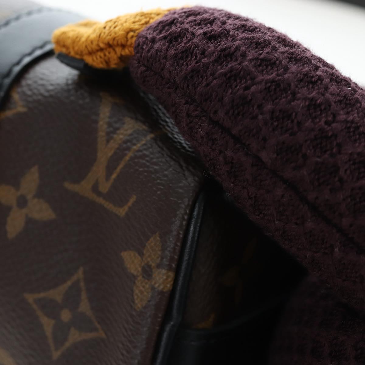 LOUIS VUITTON Monkey Puppet KeepallXS Boston Bag M80118 LV Auth 203309SM