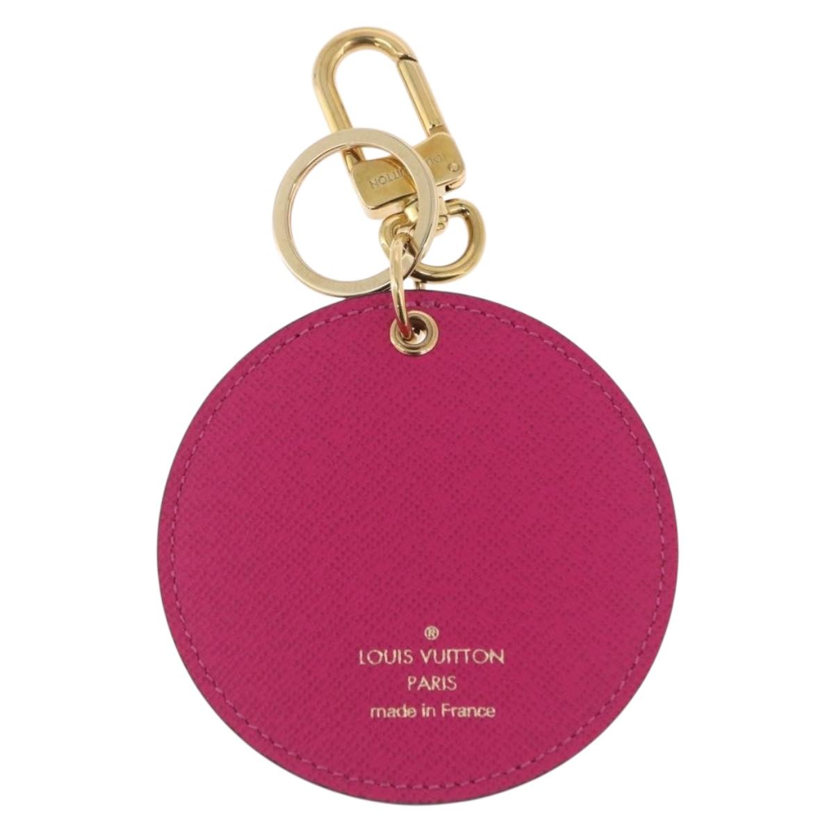 LOUIS VUITTON Monogram Porte Cles Ski Bear Charm M63756 LV Auth 203312M