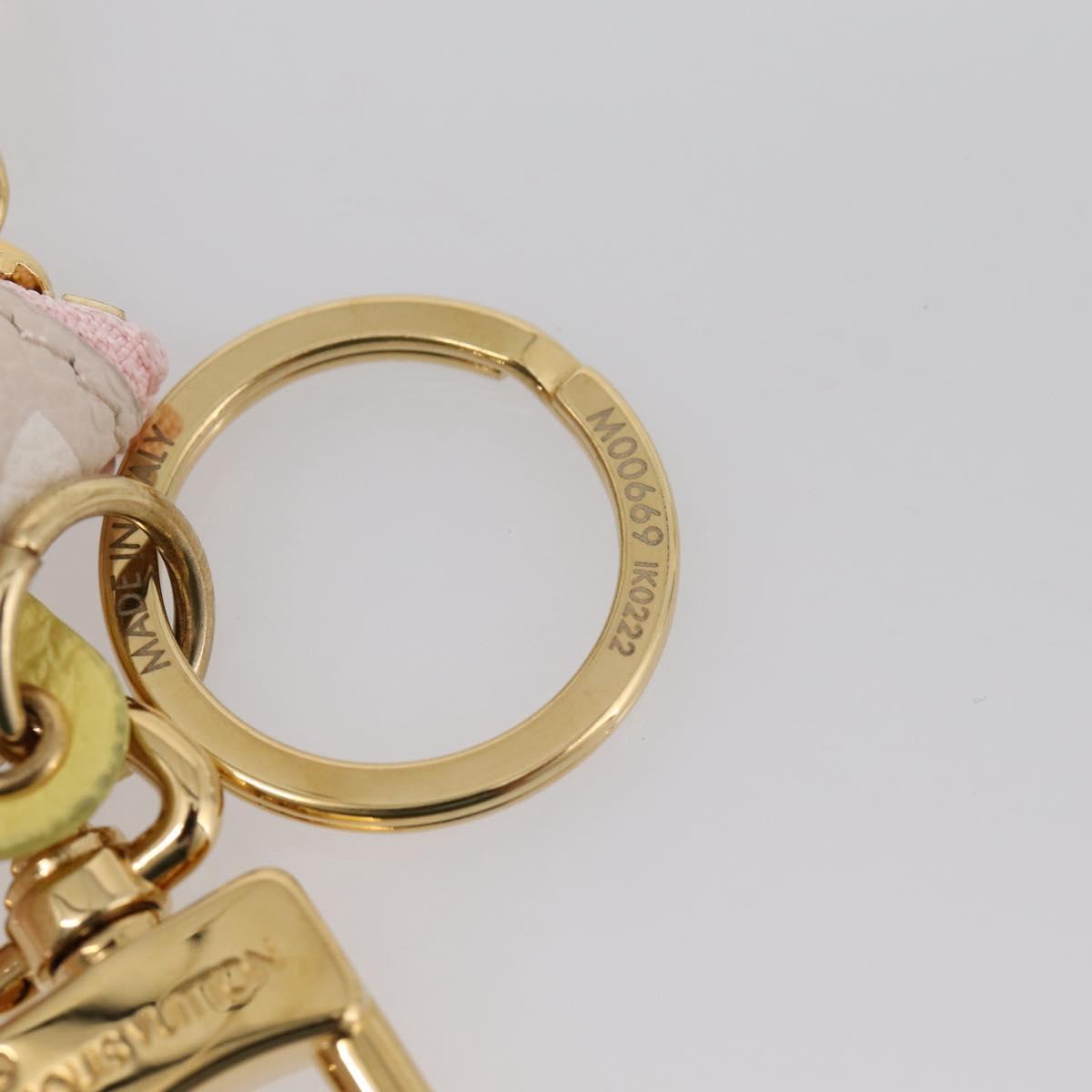 LOUIS VUITTON Monogram Empreinte Berlingo Charm Beige M00669 LV Auth 203314M