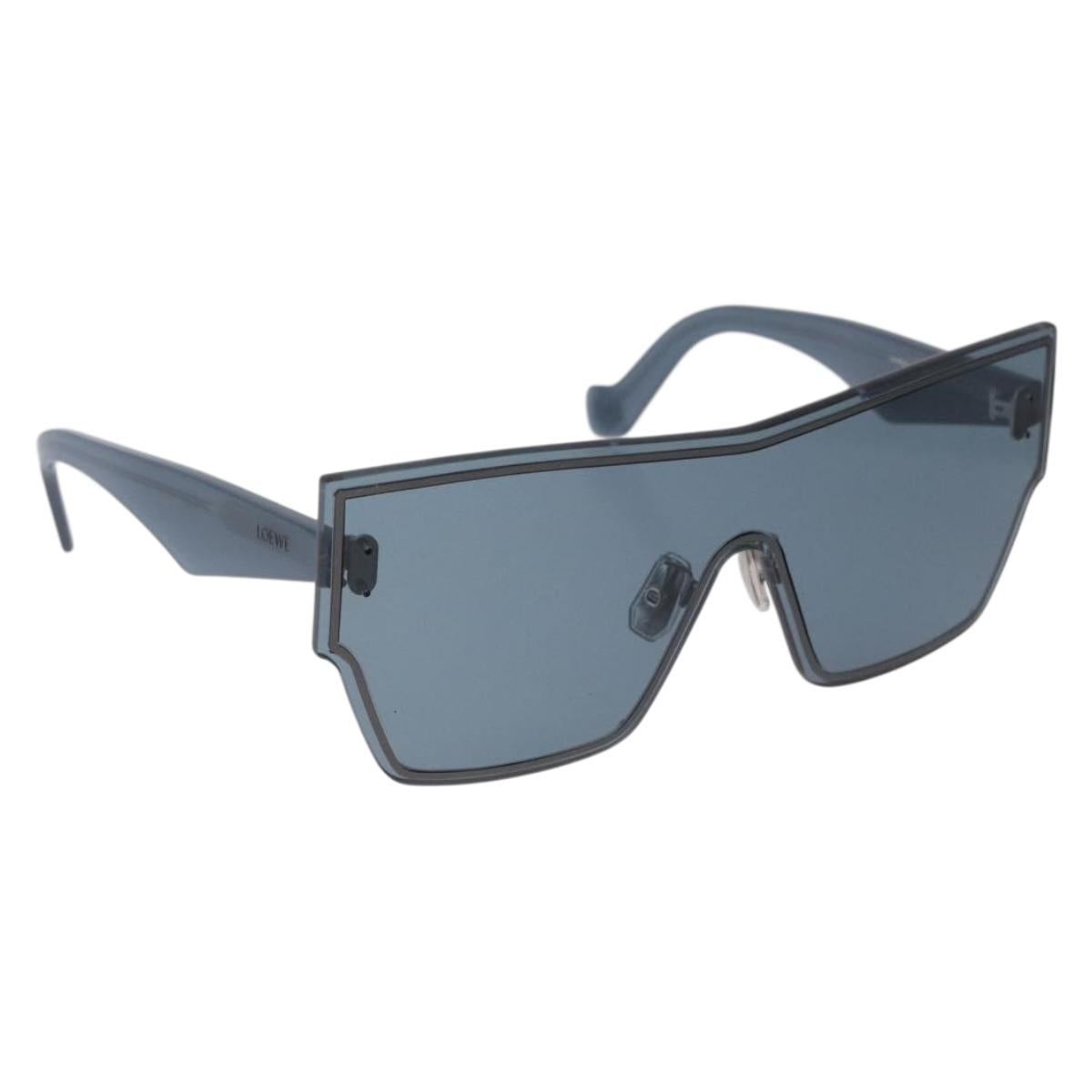 LOEWE Sunglasses plastic Blue Auth 203317M
